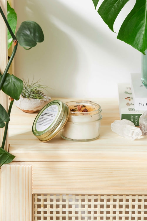 Golden Abundance | Luxe Ritueelkaars voor Intentie & Positieve Energie