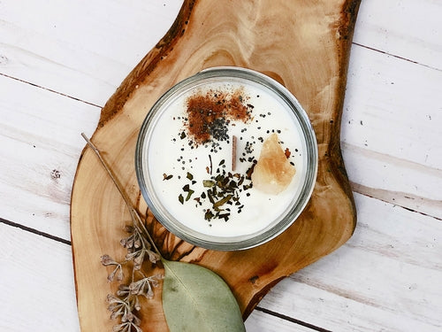 Golden Abundance | Luxe Ritueelkaars voor Intentie & Positieve Energie